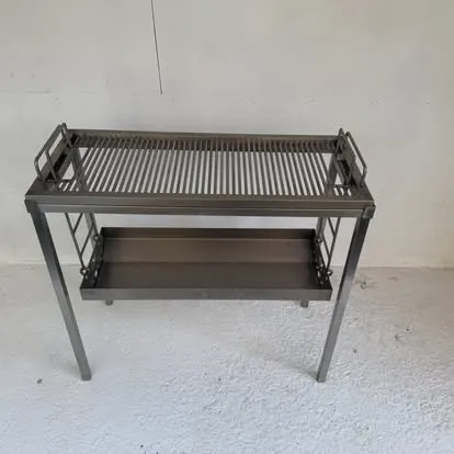 Braai stand: Slatted grid with side rails.